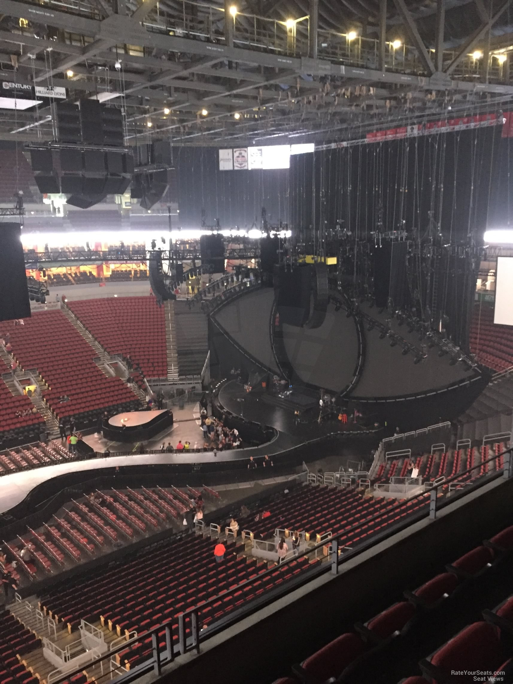 KFC Yum! Center Section 309 Concert Seating - RateYourSeats.com