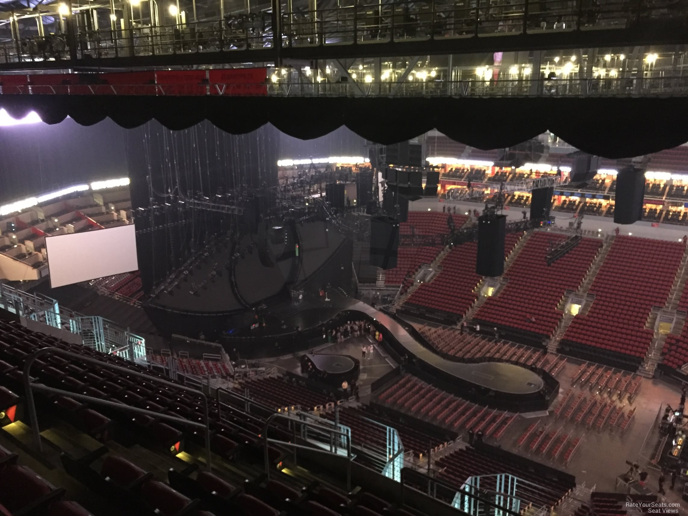 KFC Yum! Center Section 321 Concert Seating - RateYourSeats.com