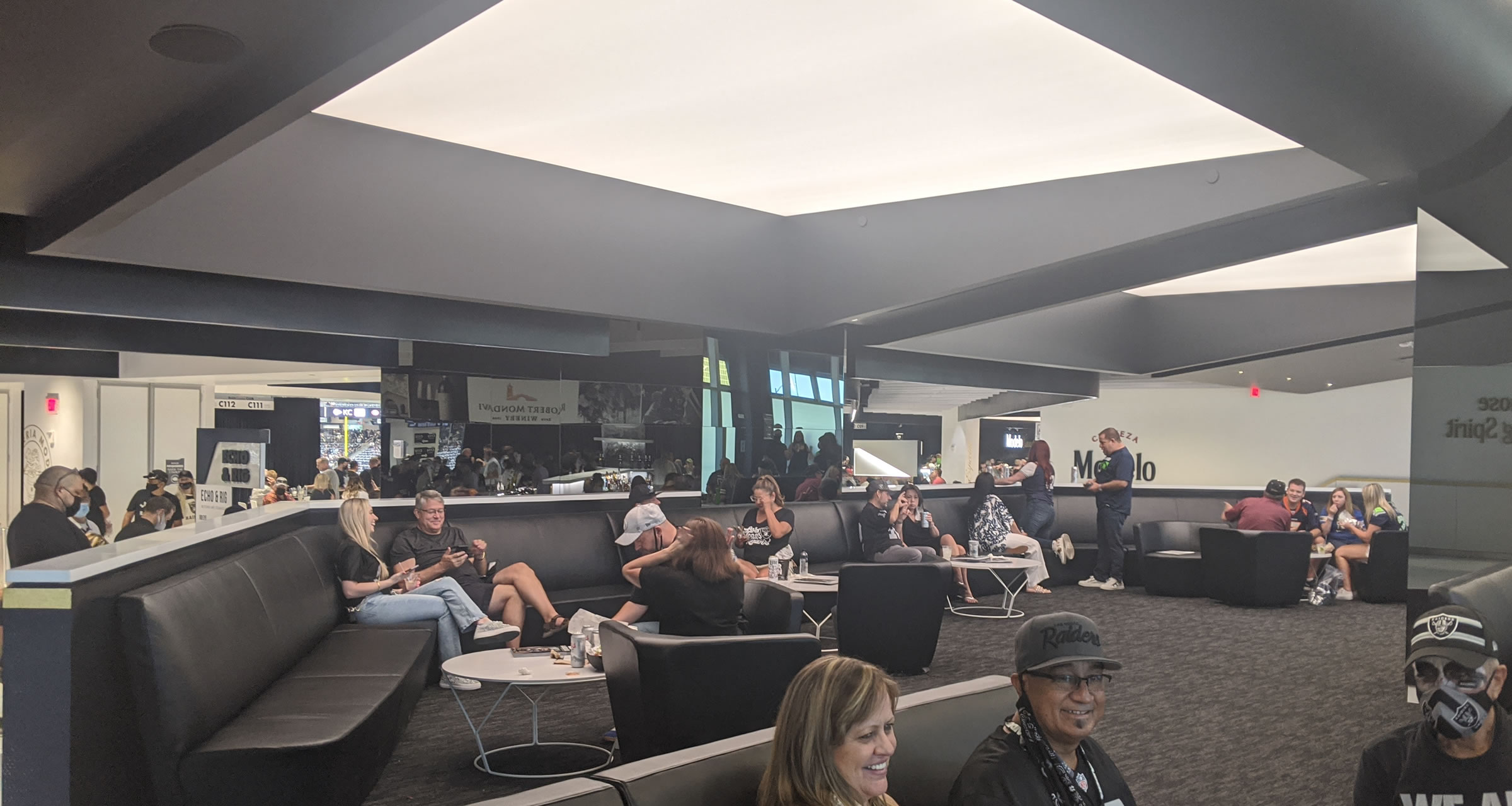 Raiders' Allegiant Stadium Black Hole gets makeover with literal club  seating