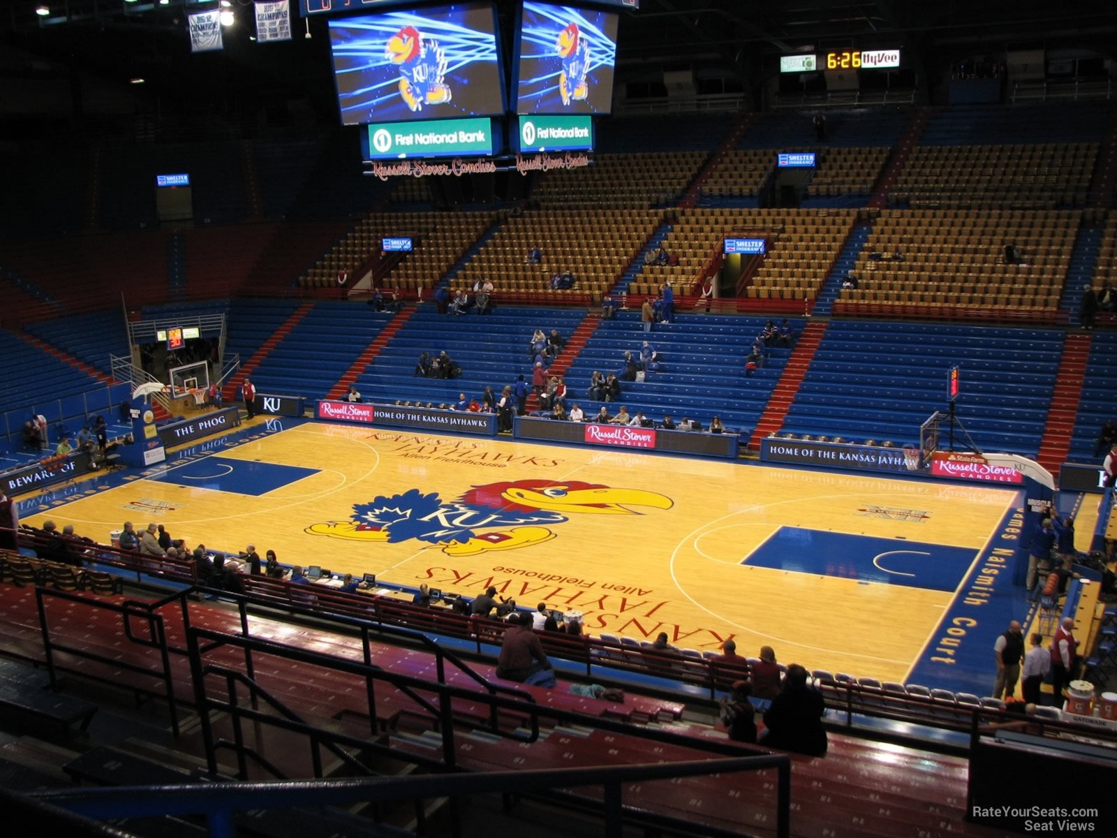 Allen Fieldhouse Seating Chart With Rows