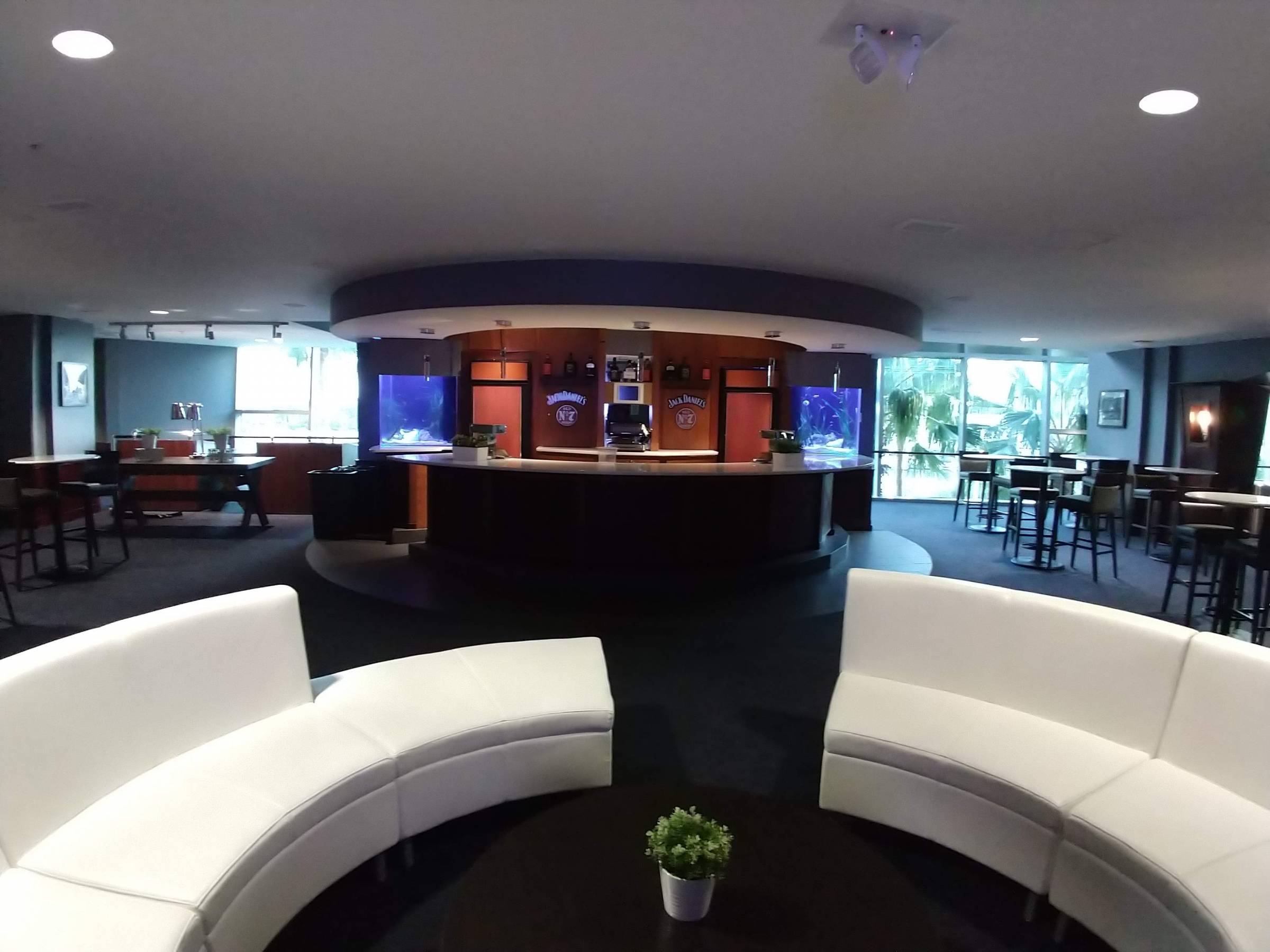 Inside Chase Club at Amalie Arena