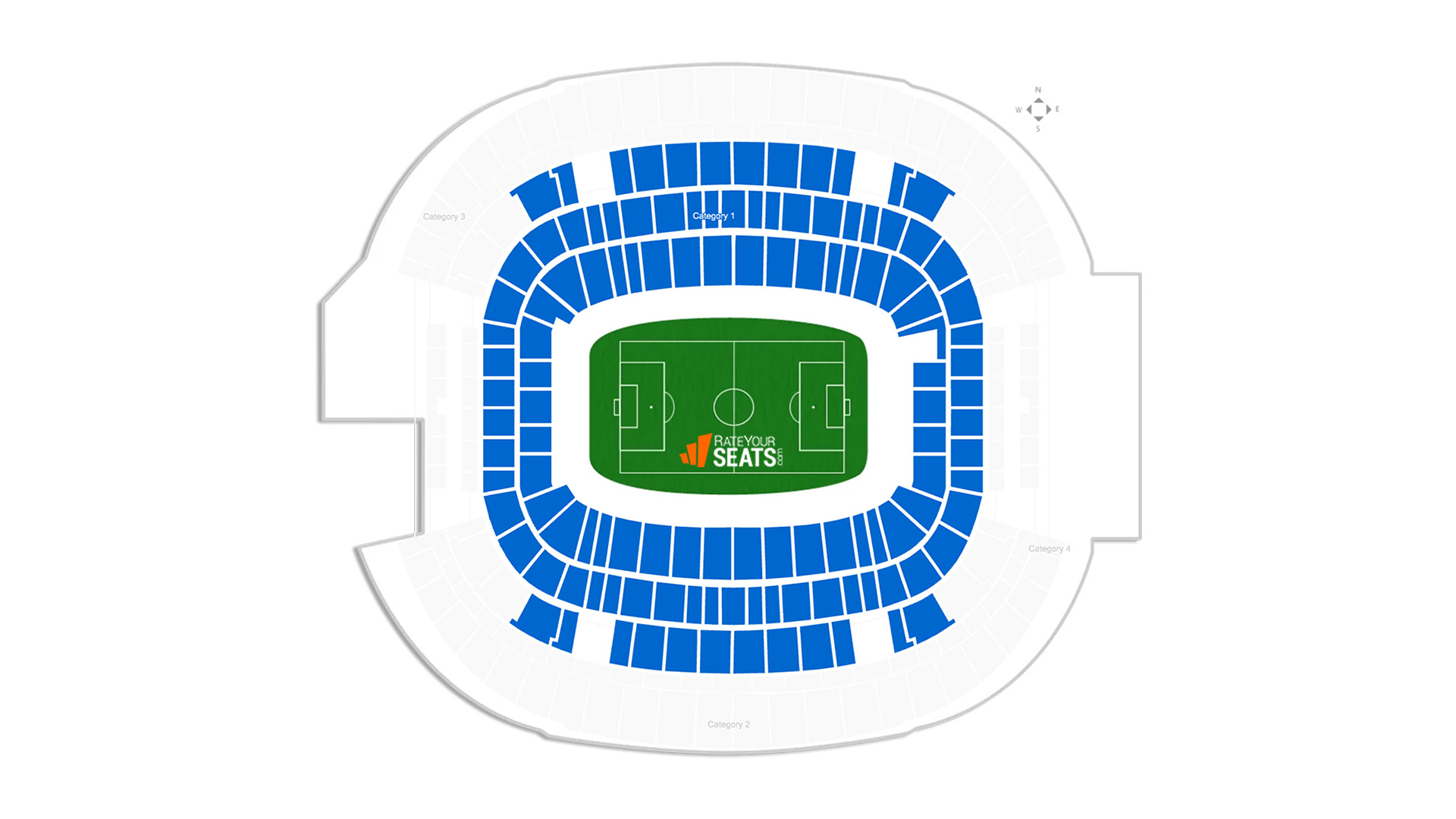 AT&T Stadium Category 1 Seating