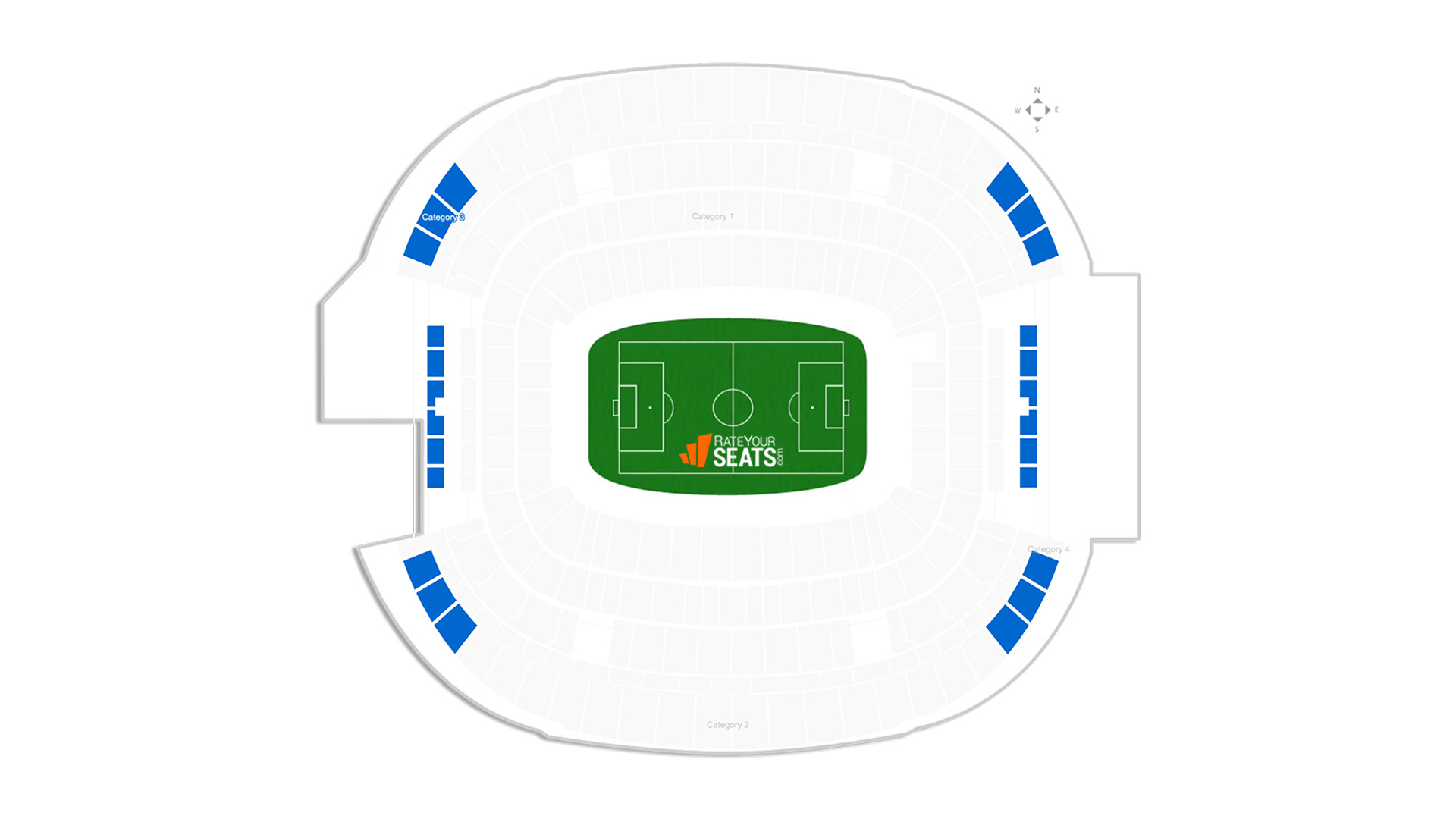 AT&T Stadium Category 3 Seating