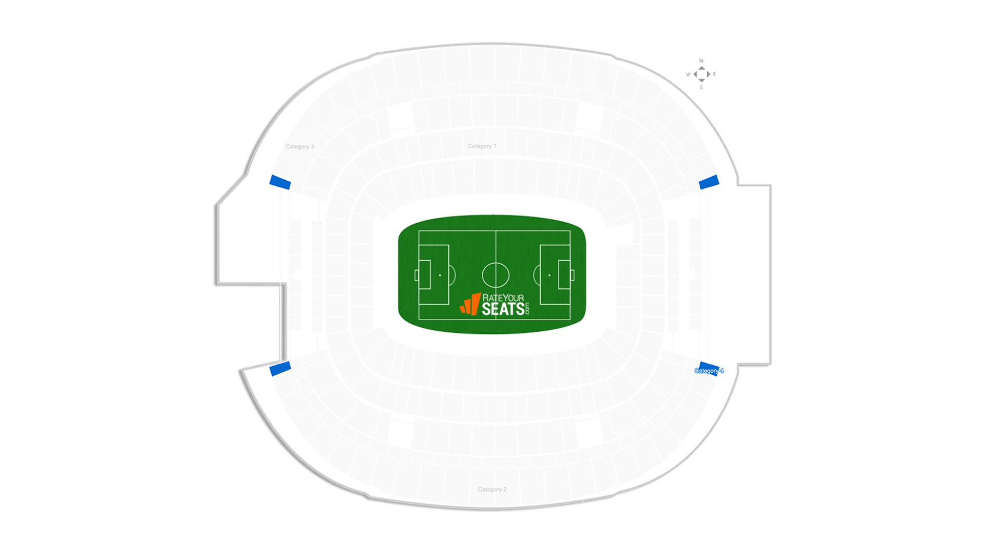 AT&T Stadium Category 4 Seating