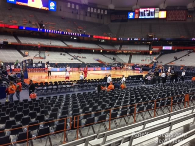 Section 124 at Carrier Dome RateYourSeats