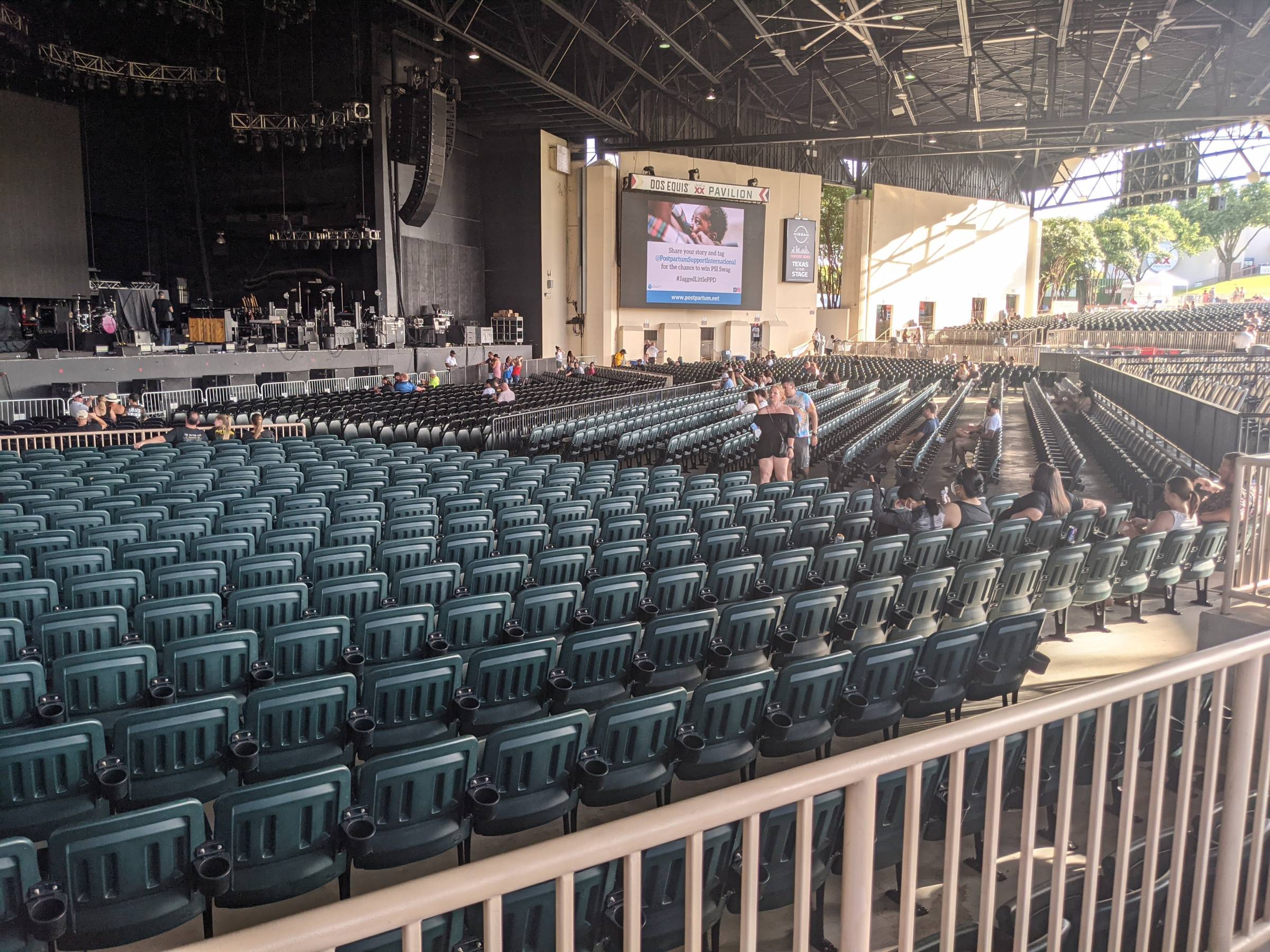 100 Level Sections at Dos Equis Pavilion
