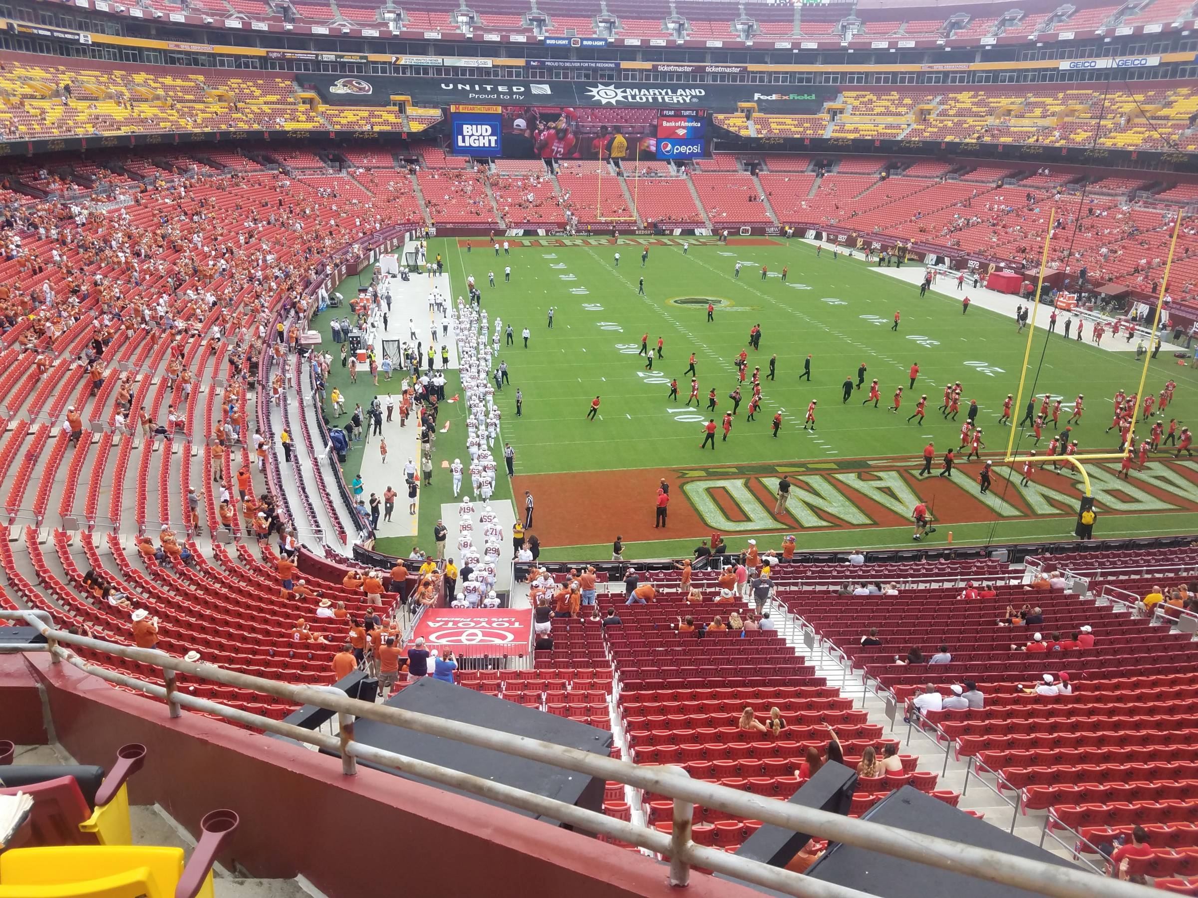 Fedex Field Seating Chart View Two Birds Home