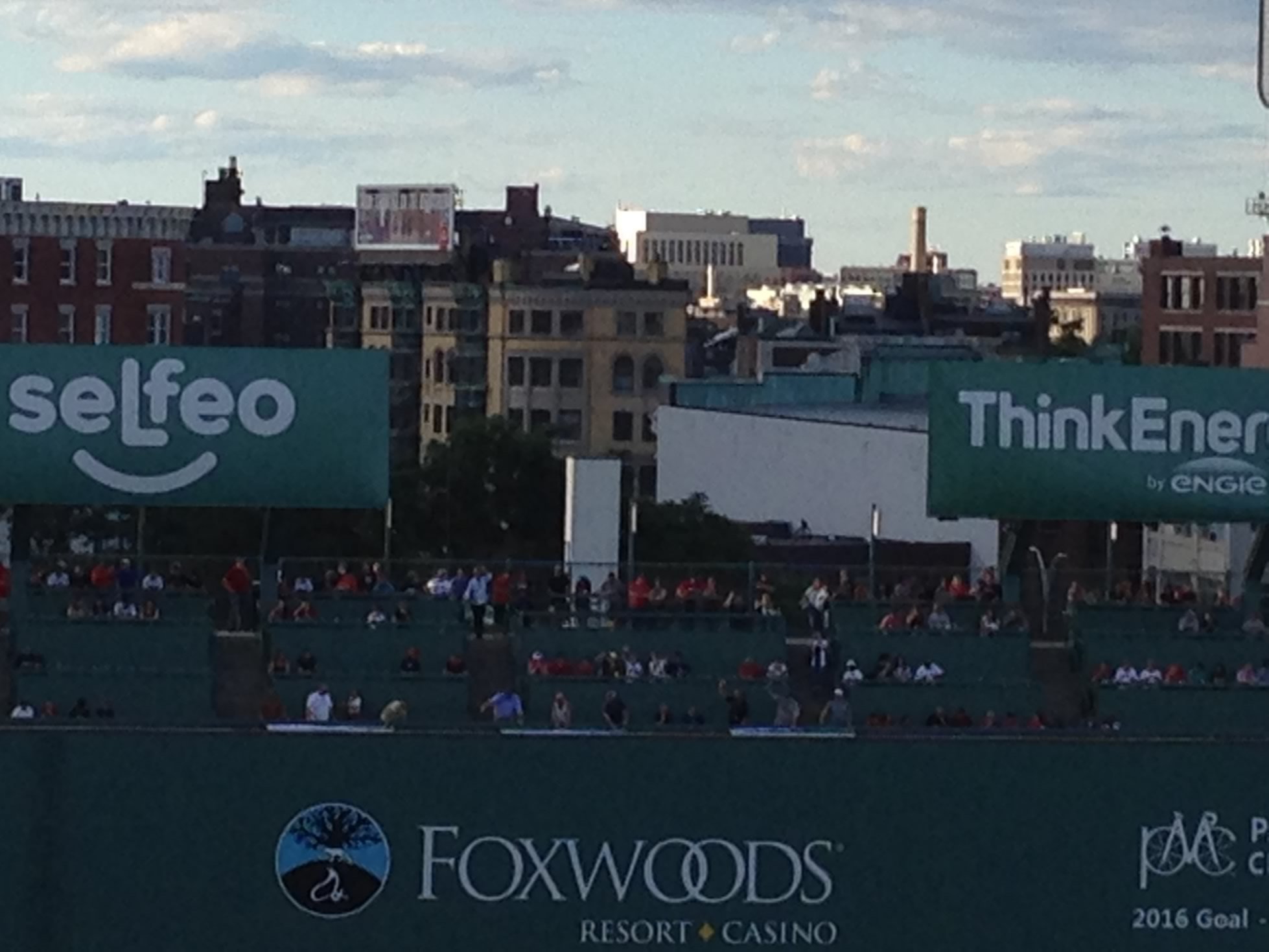 The view from the Monster seats at Fenway - ESPN - SweetSpot- ESPN