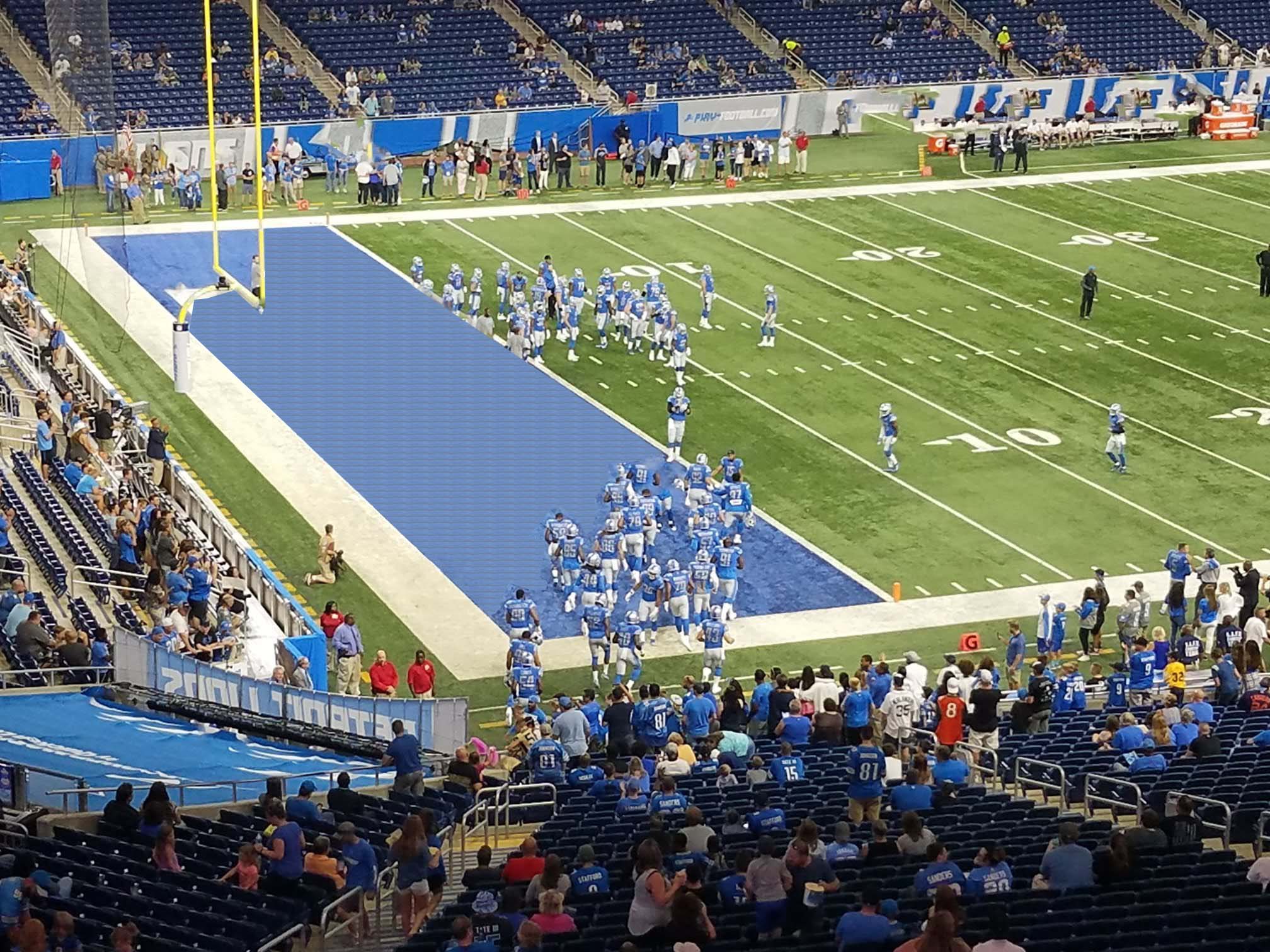 lions player tunnel