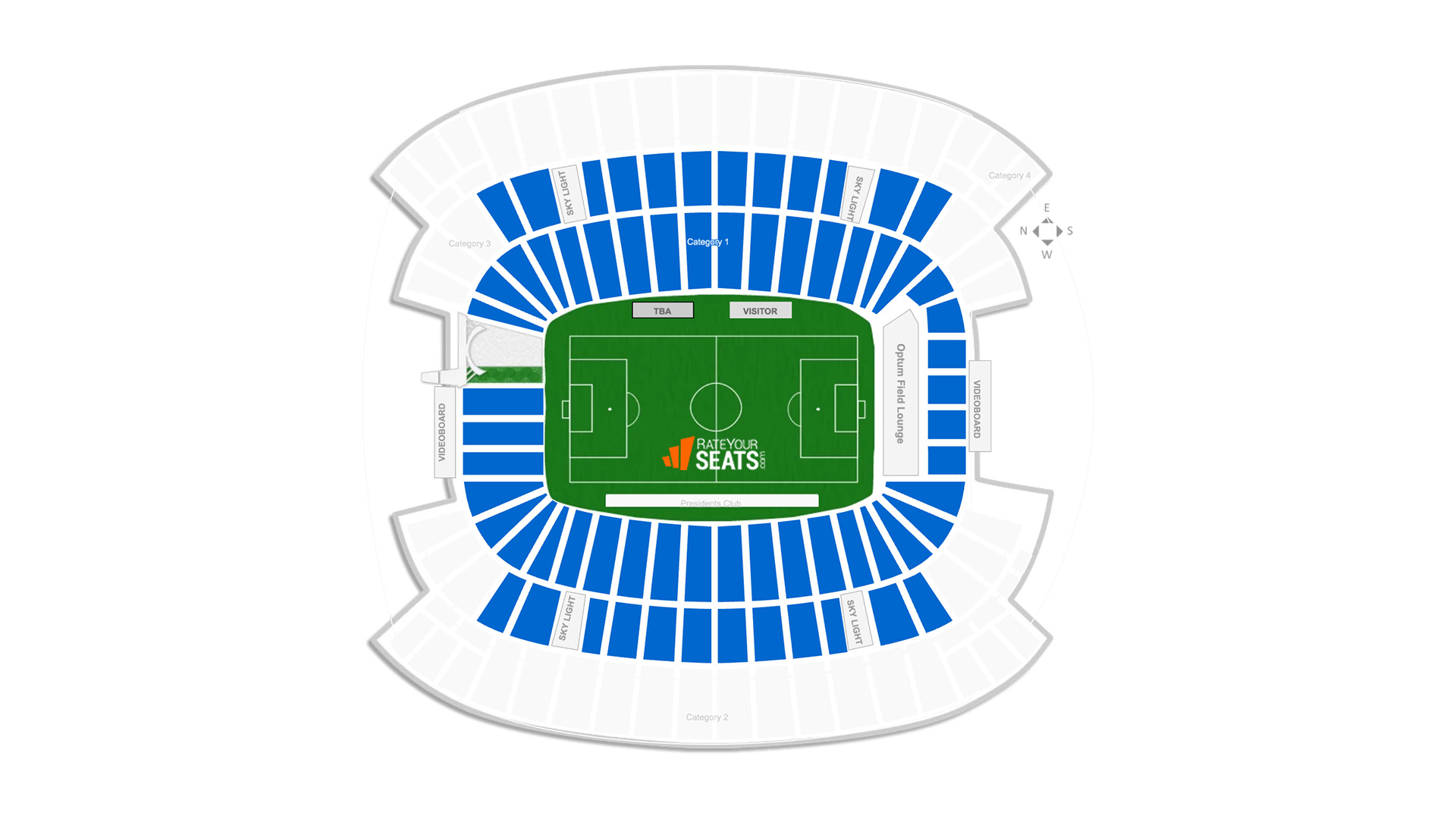 Gillette Stadium Category 1 Seating