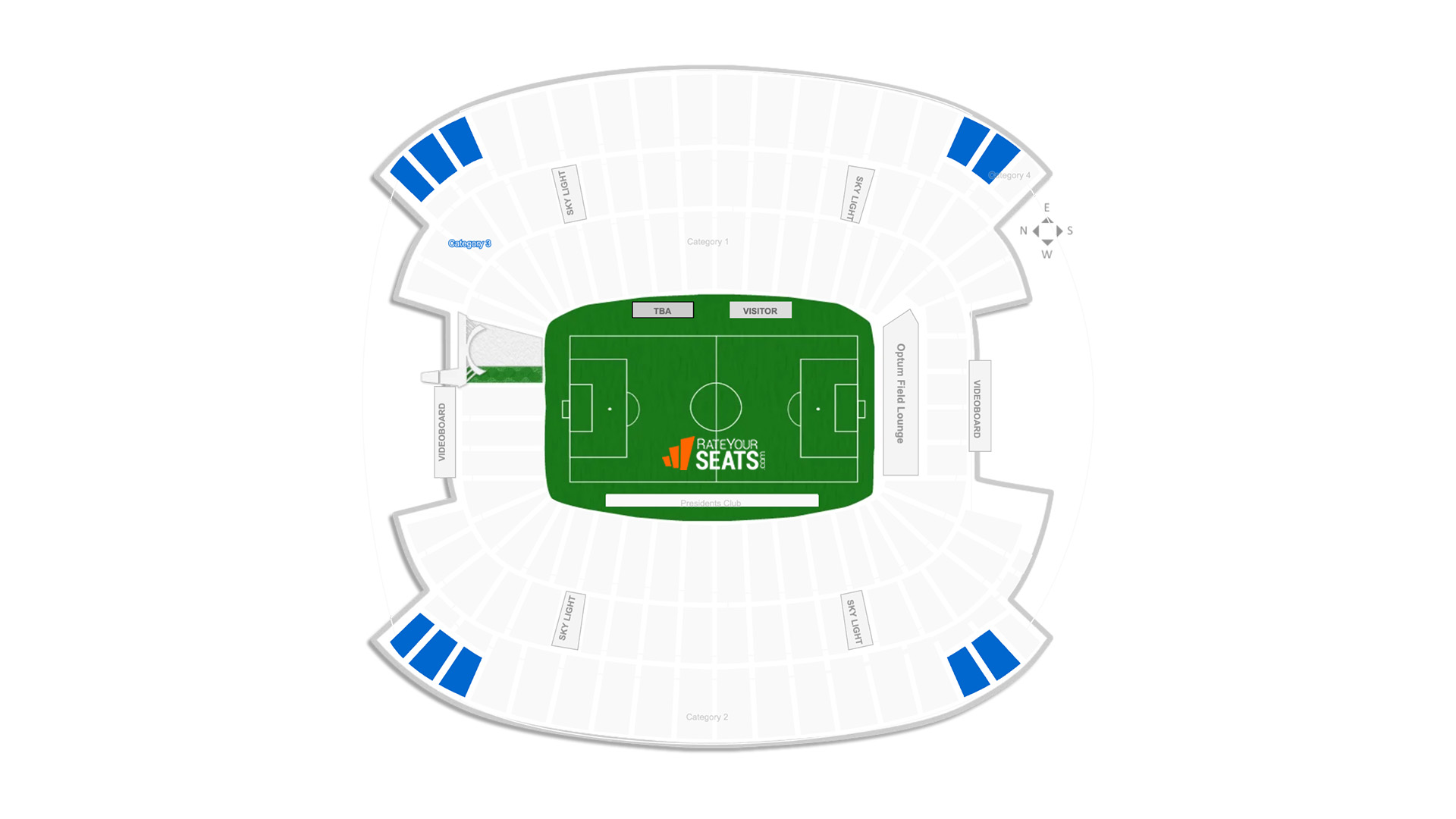 Gillette Stadium Category 3 Seating