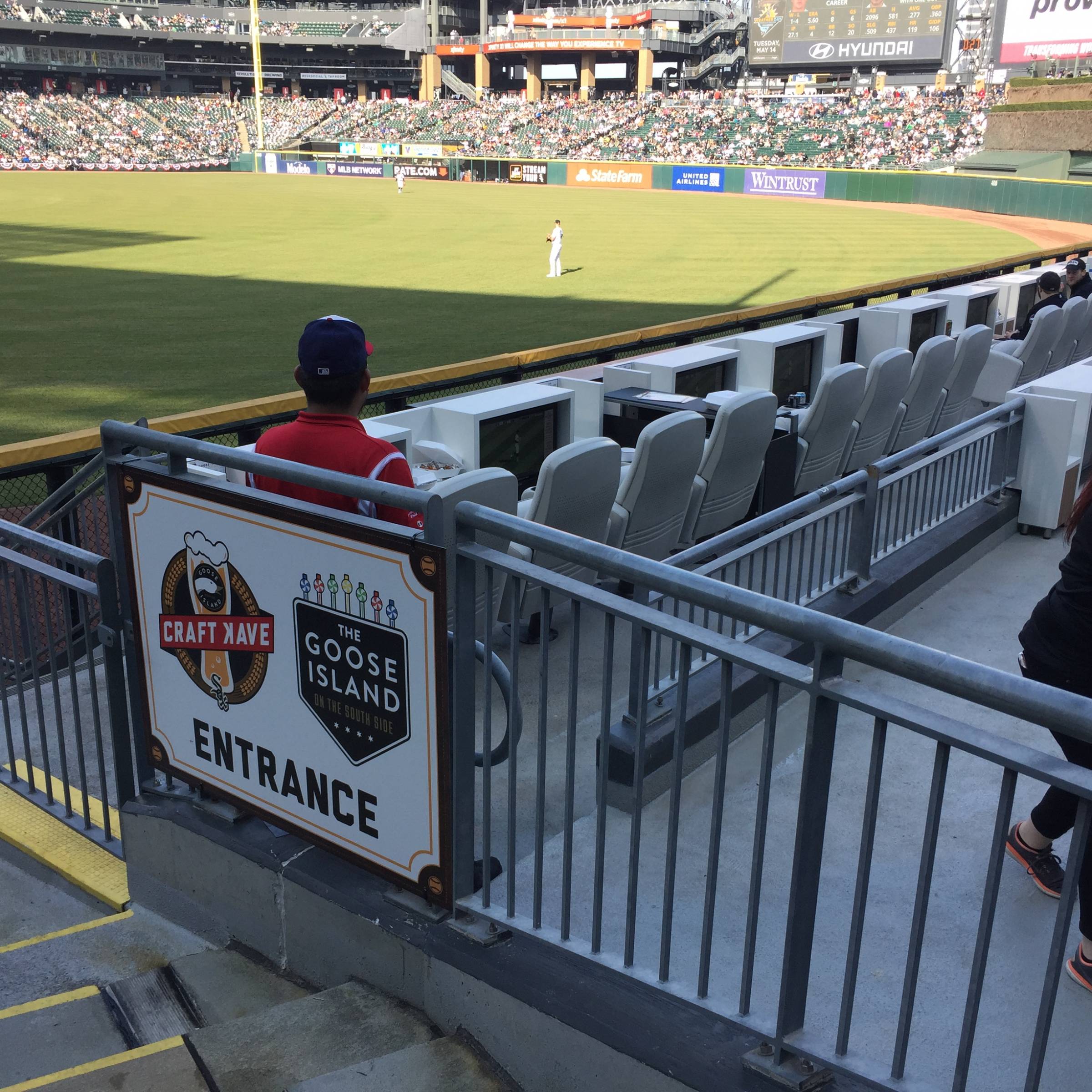 Explore Goose Island's new White Sox seats at Guaranteed Rate Field - Eater  Chicago