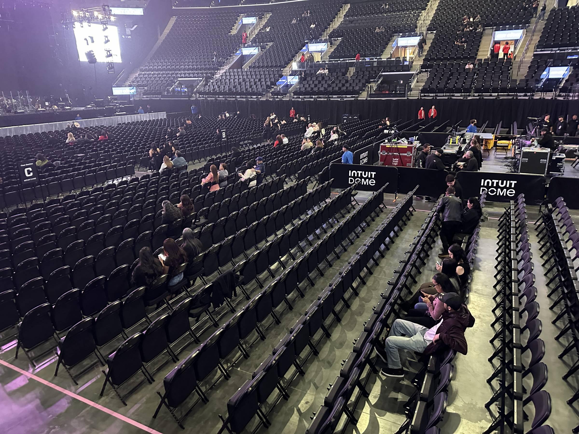 Intuit Dome Floor Seating