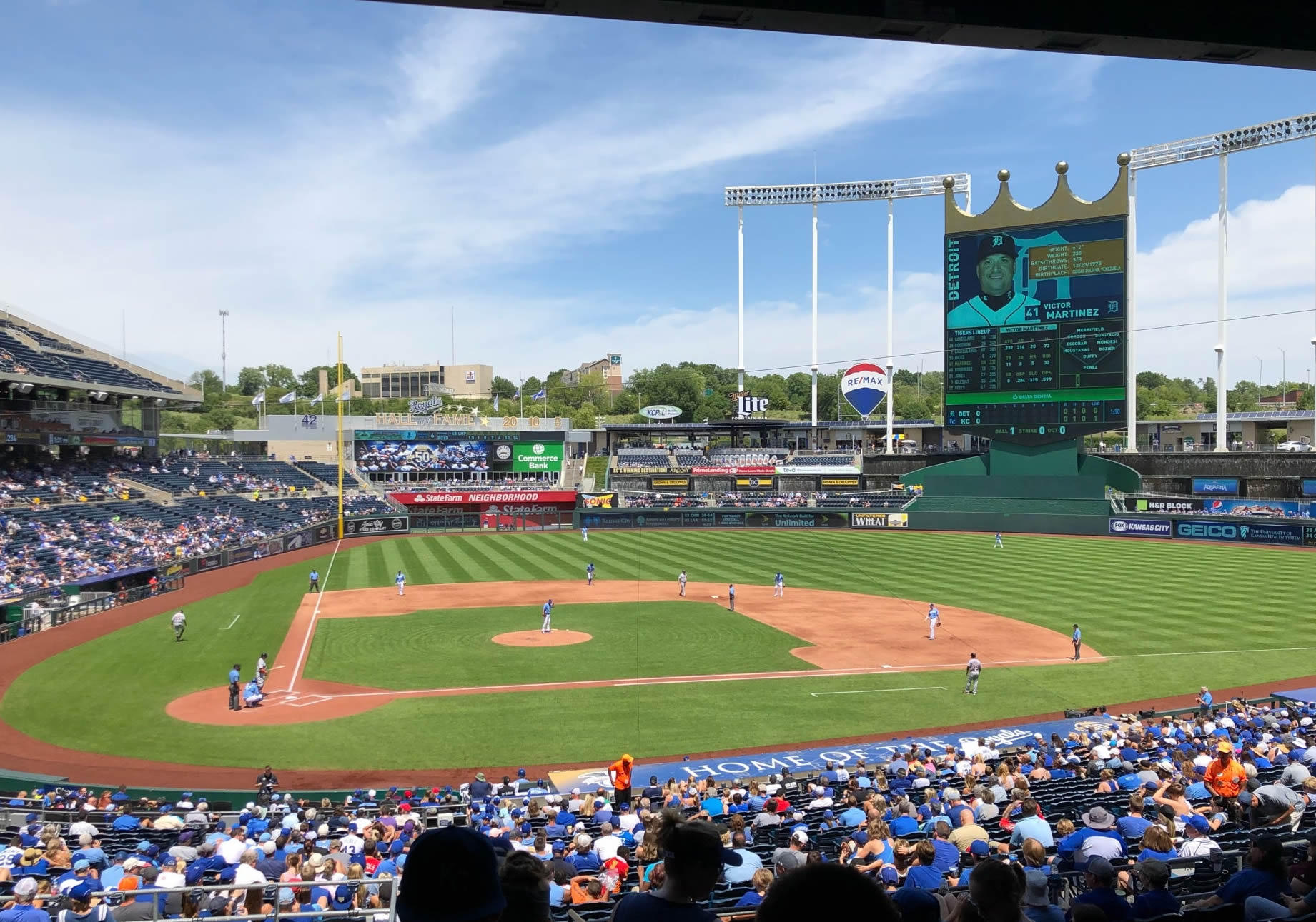 Kauffman Stadium Review - Kansas City Royals - Ballpark Ratings