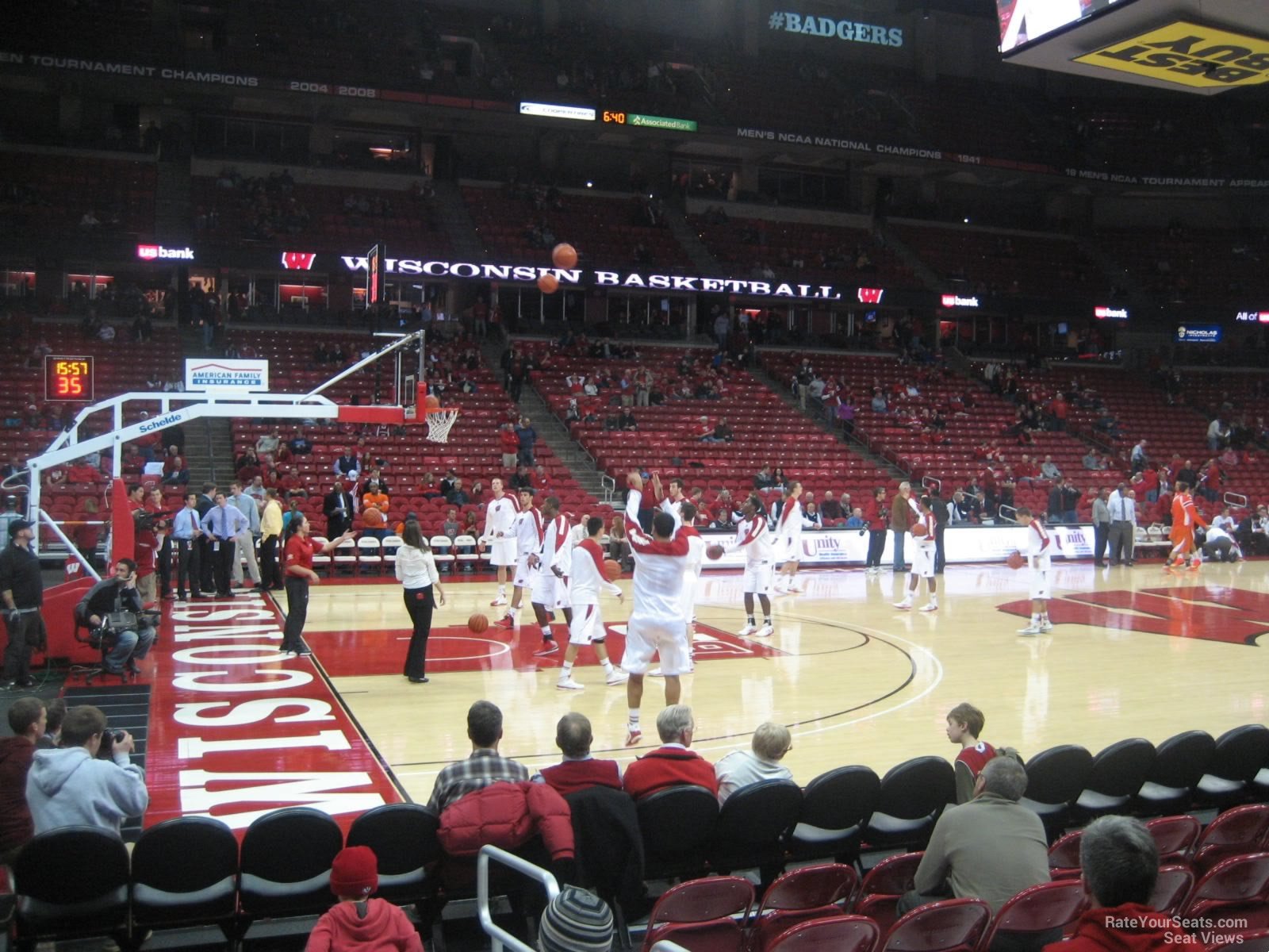 Kohl Center Basketball Seating Chart With Rows