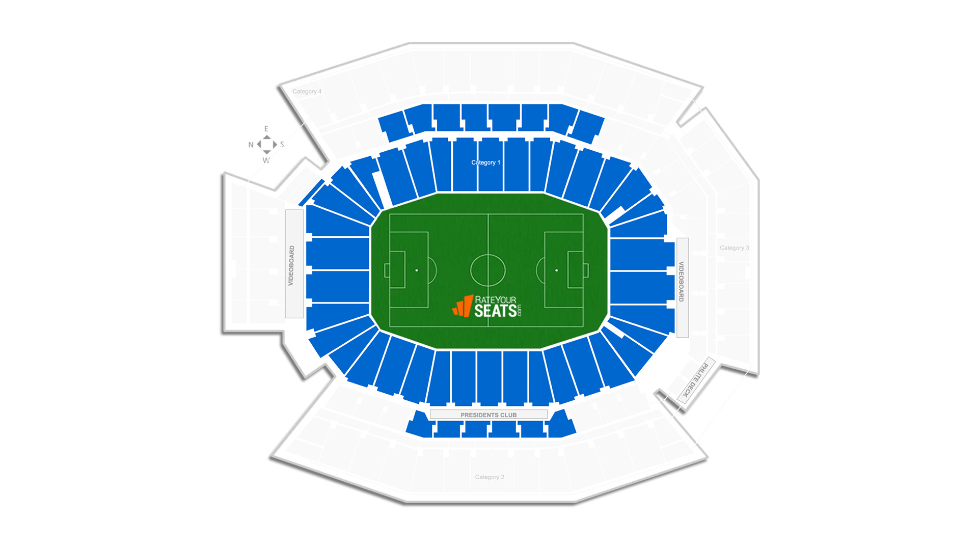 Lincoln Financial Field Category 1 Seating