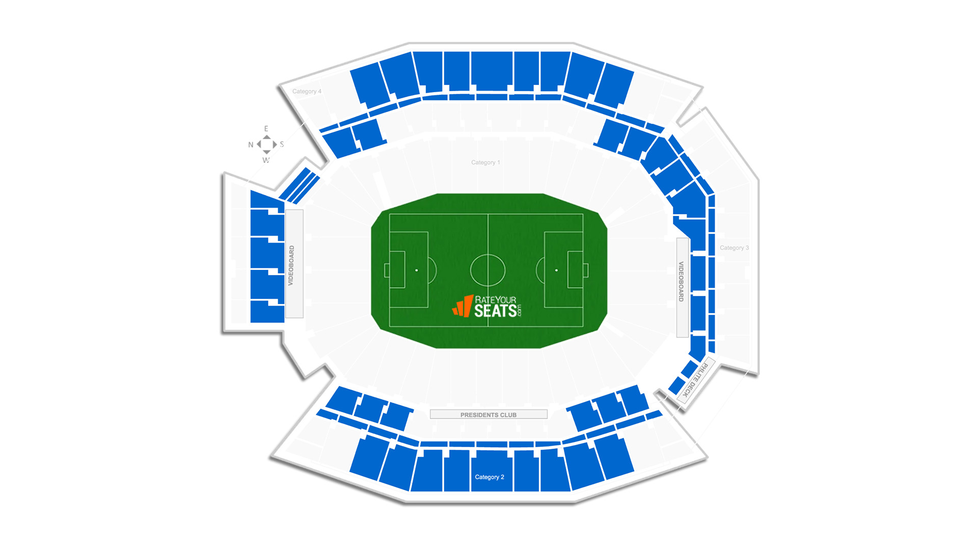 Lincoln Financial Field Category 2 Seating
