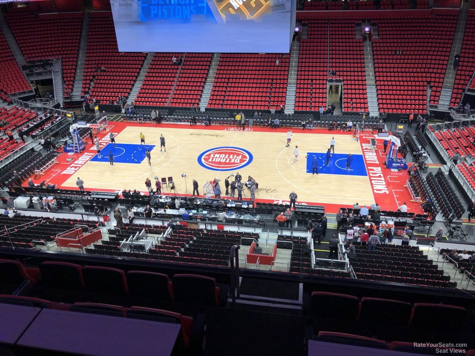 Detroit Pistons Little Caesars Arena Seating Chart