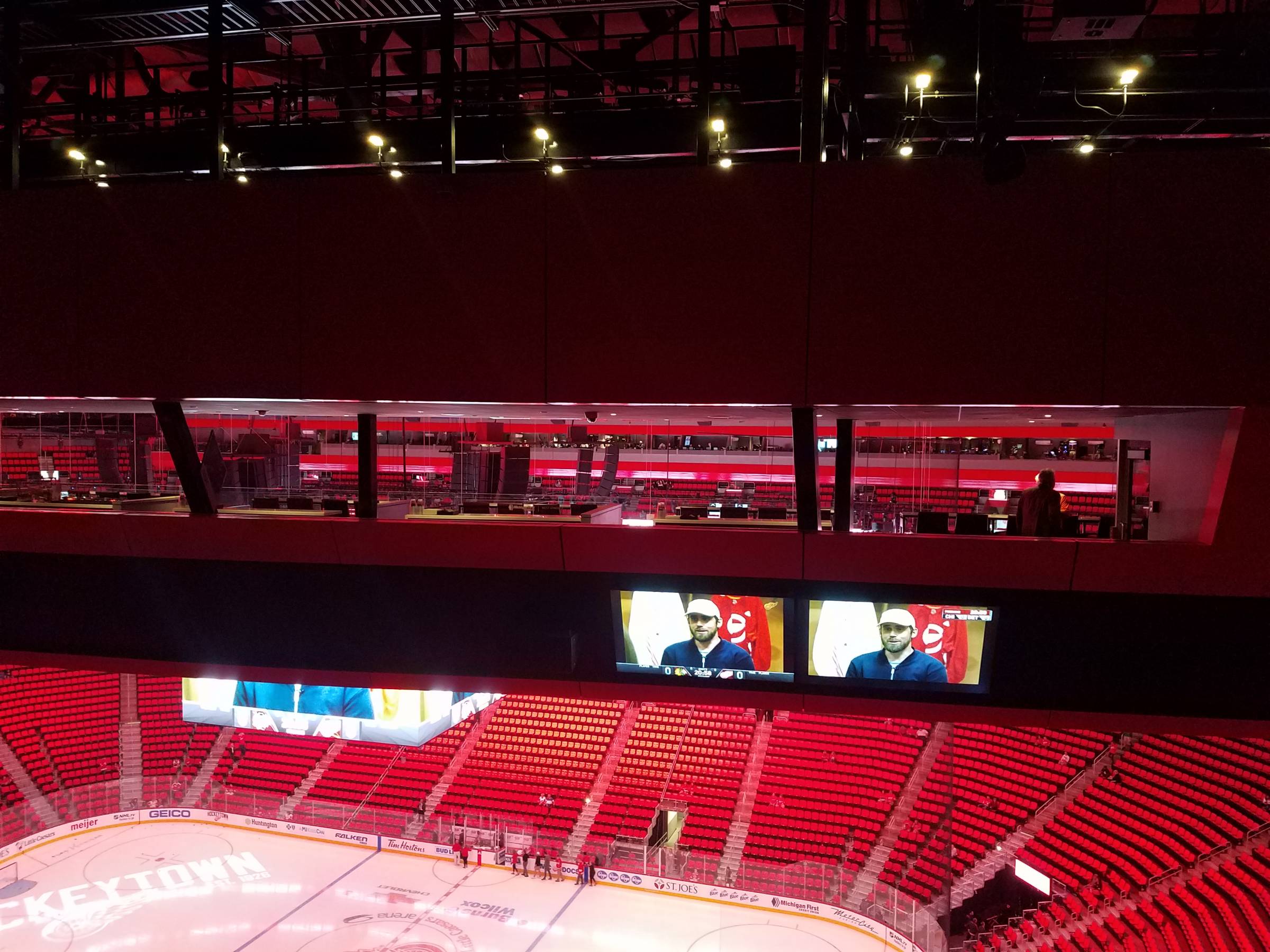 Everything inside Little Caesars Arena, from locker rooms to