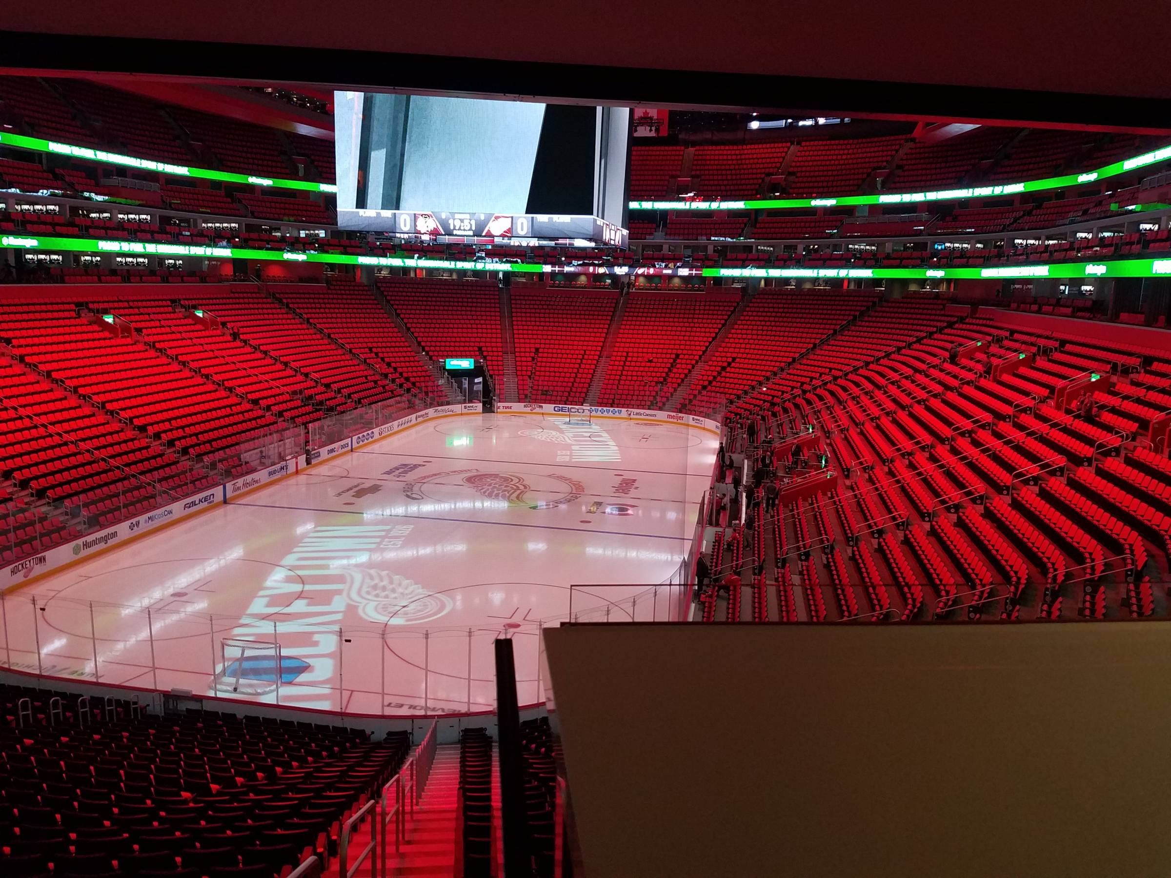 Little Caesars Arena seats getting transformation from red to black