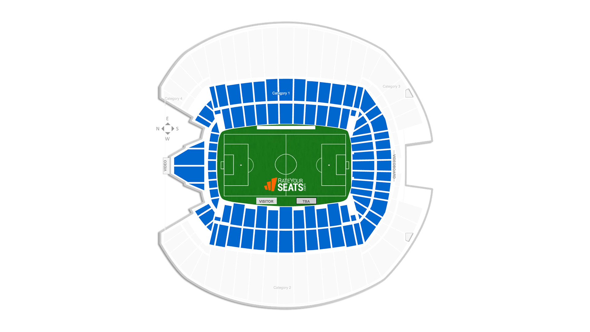 Lumen Field Category 1 Seating