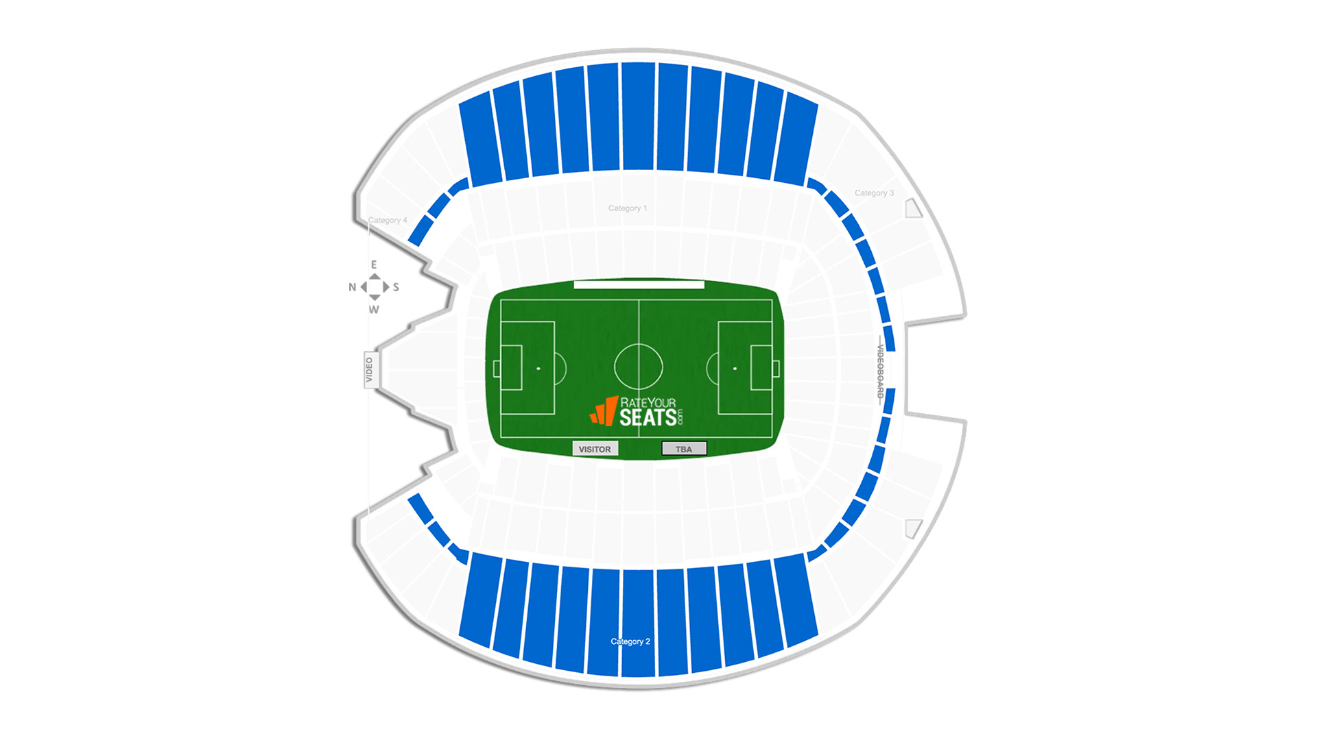 Lumen Field Category 2 Seating