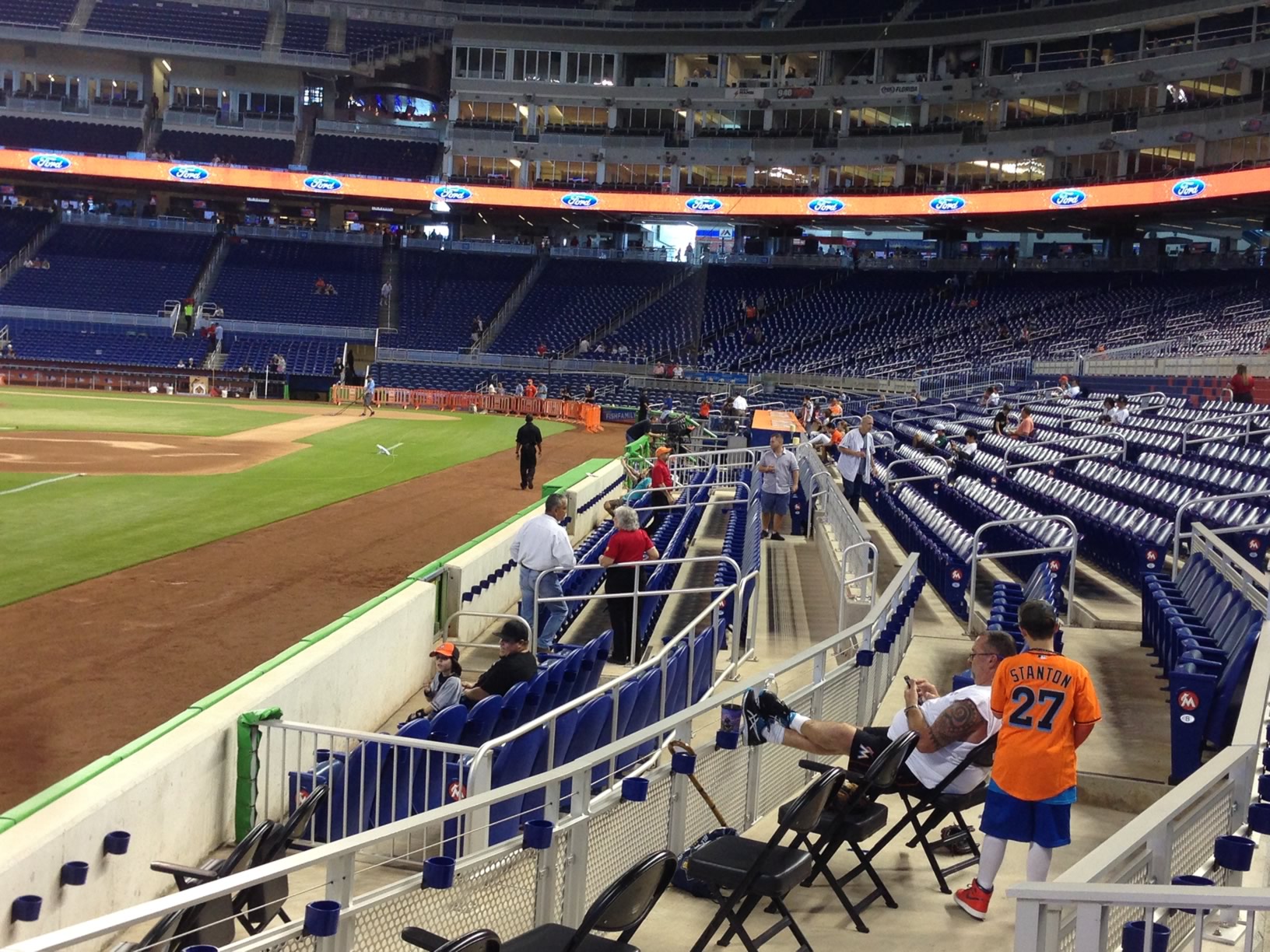 Marlins Park Field Level Sections 9-11