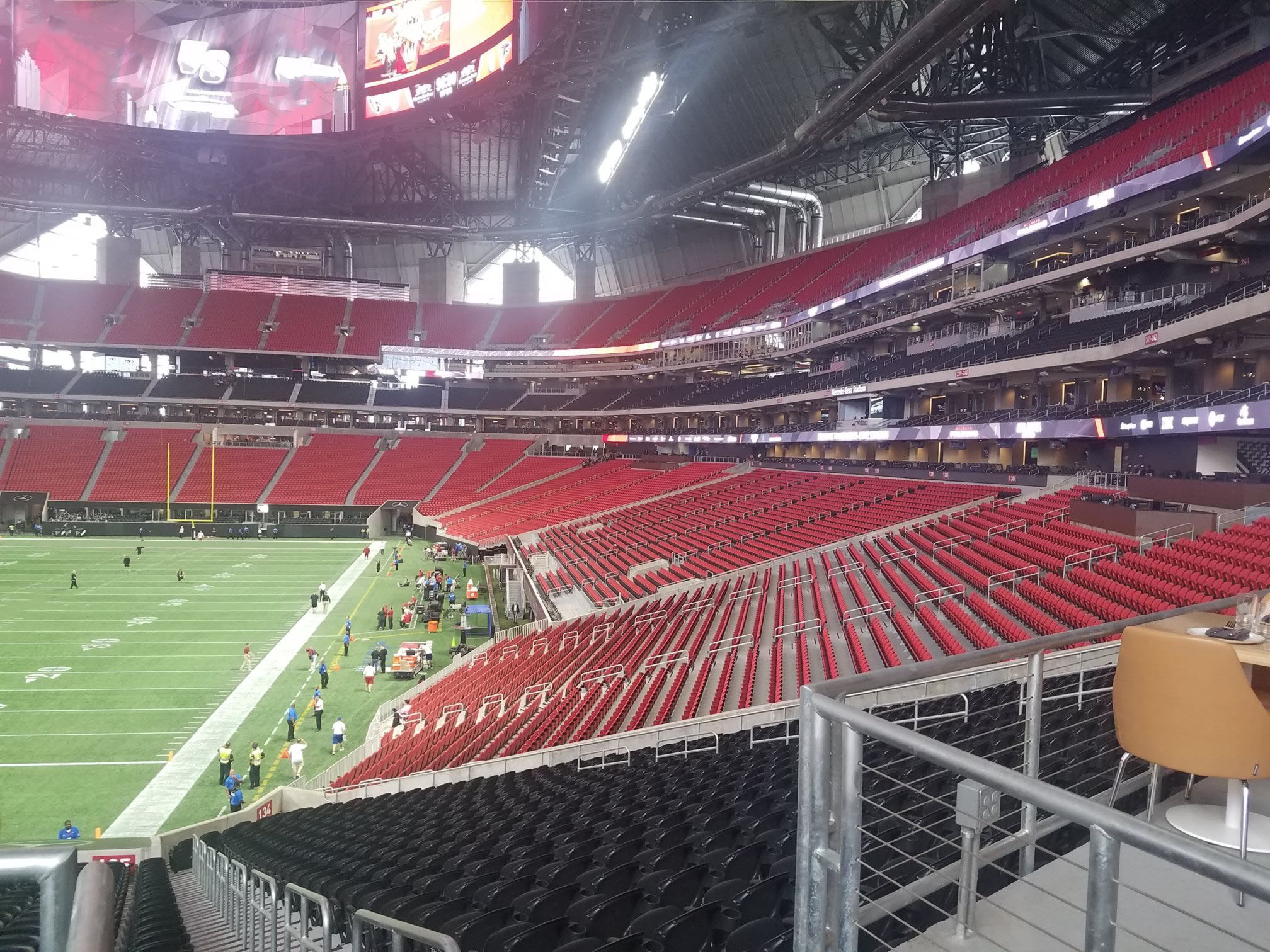 Mercedes Benz Stadium Atlanta Seating Chart With Seat Numbers