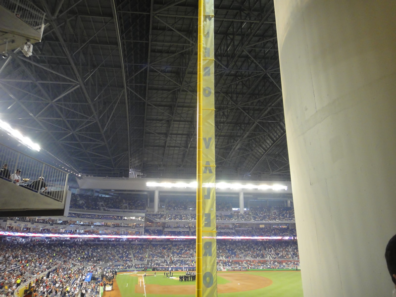 LoanDepot Park, section 40, row 8, home of Miami Marlins , page 1