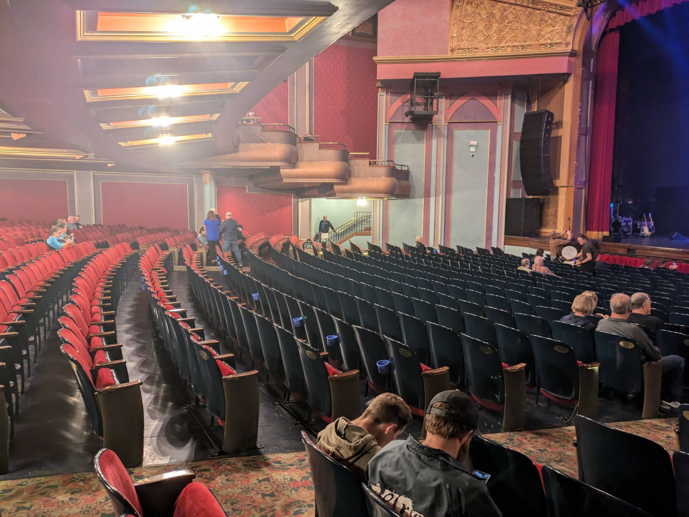 orchestra seats at murat theatre