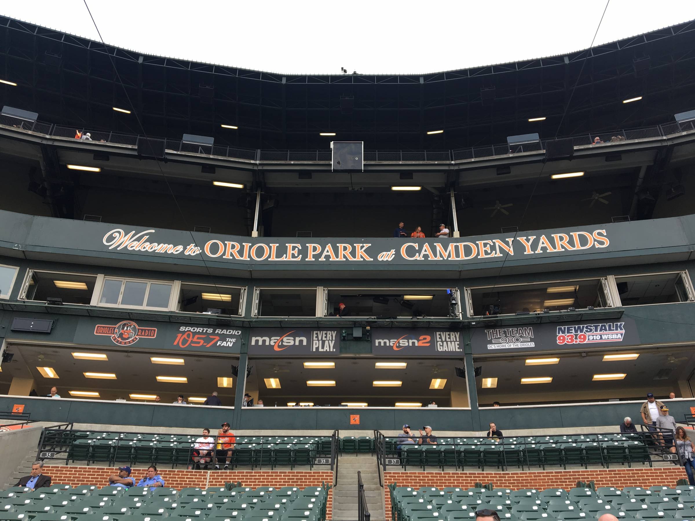 Oriole Park at Camden Yards Sign