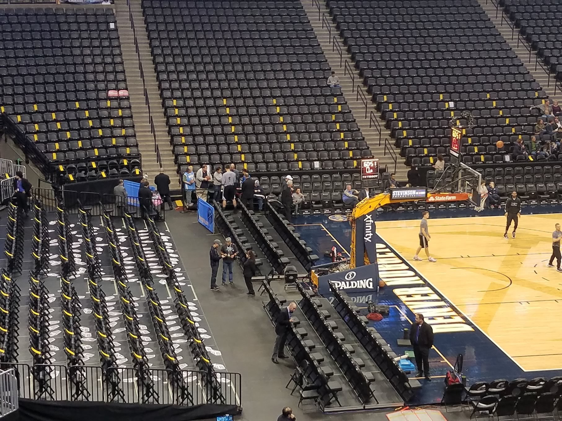 Denver Nuggets Seating Chart Rows