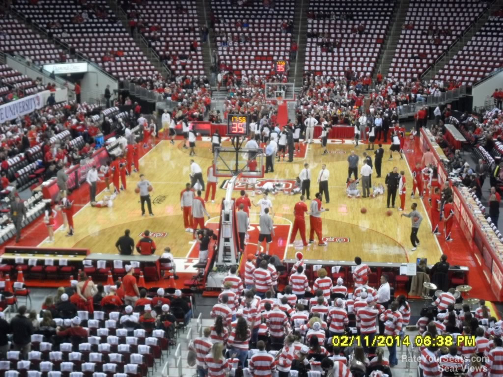 section 111 seat view  for basketball - pnc arena