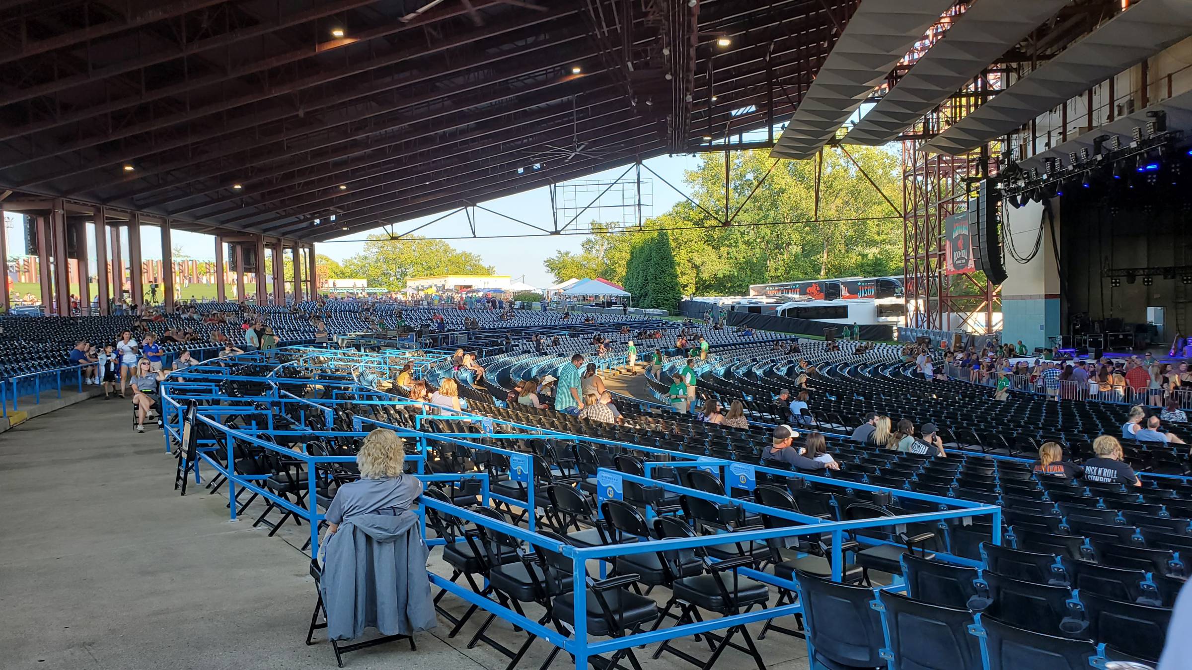Section 400 at Riverbend Music Center