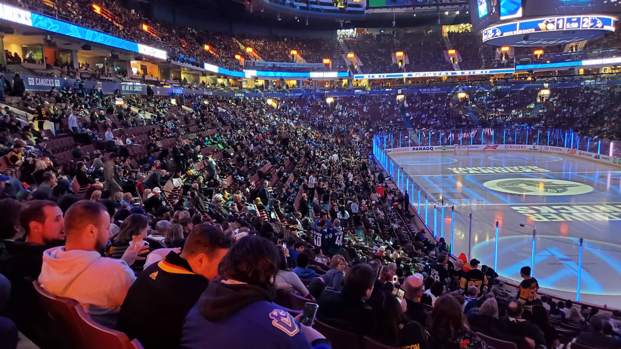 Section 118 at Rogers Arena
