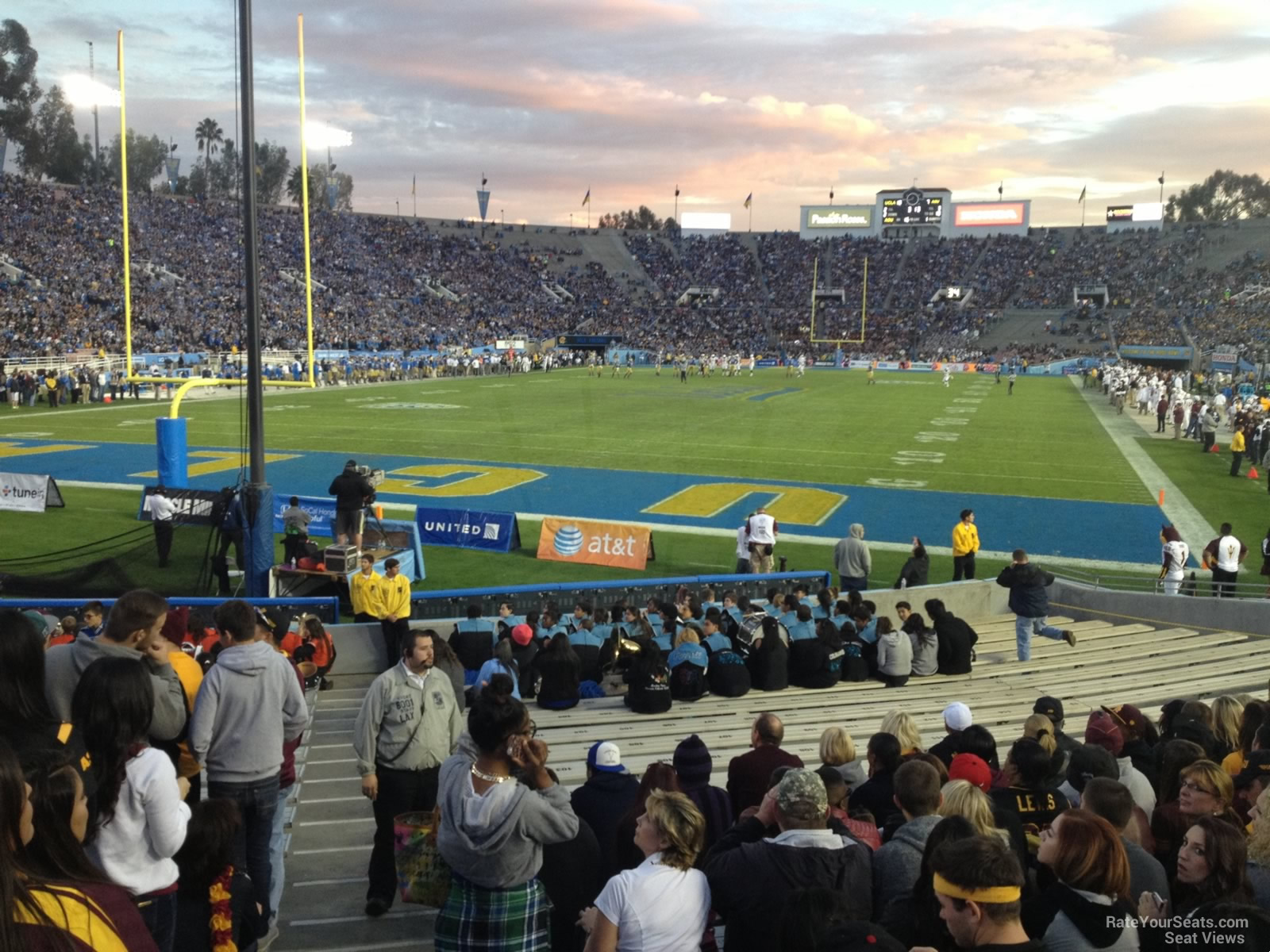 Rose Bowl Stadium Section 13 - UCLA Football ...