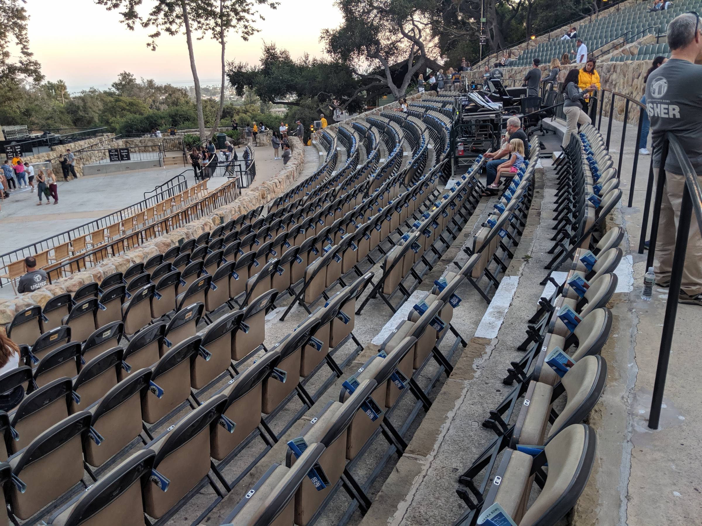 Sections J-O Seats