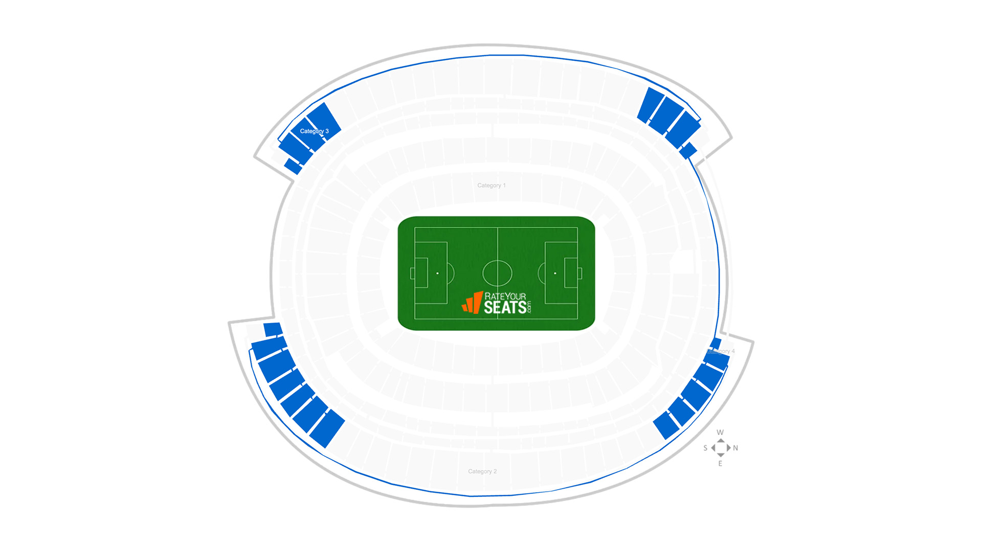 SoFi Stadium Category 3 Seating