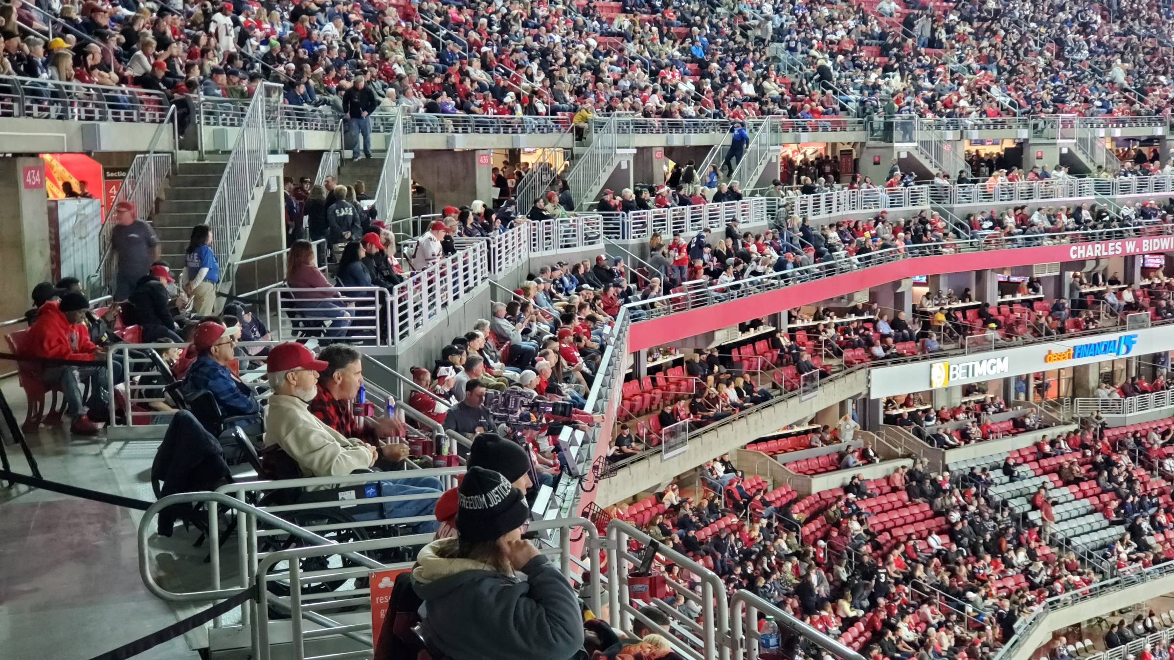 Section 422 at State Farm Stadium