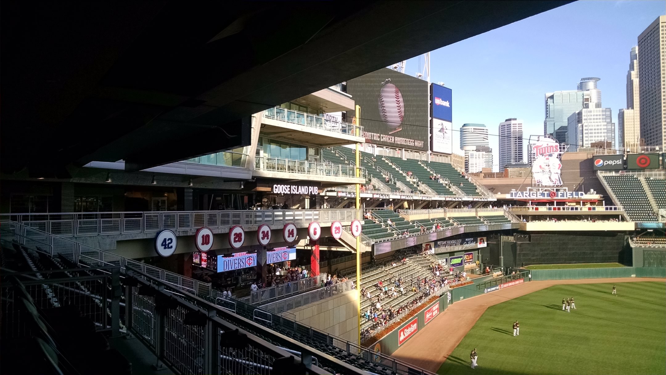 Shaded Seats at Target Field - Find Twins Tickets in the Shade
