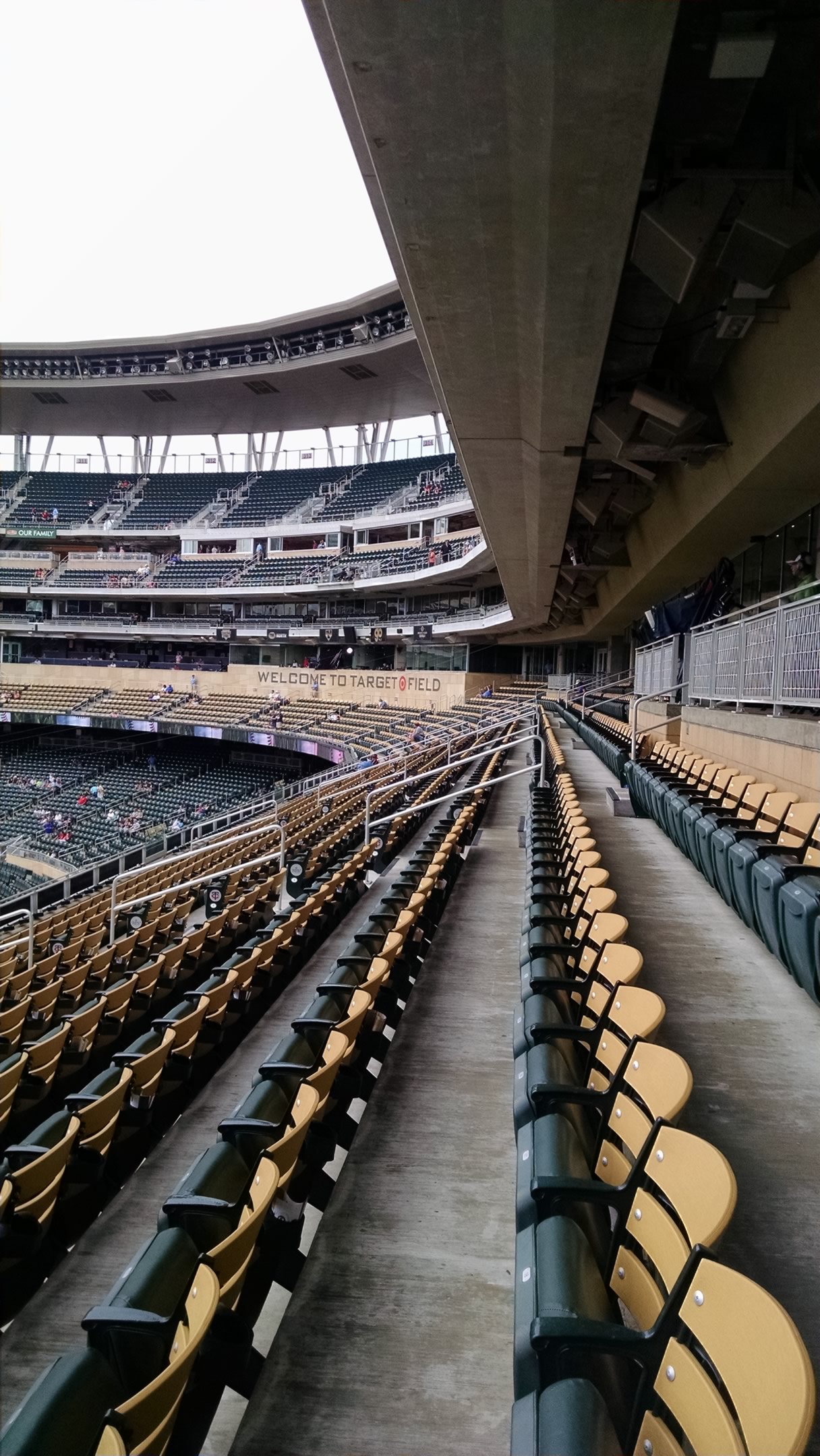 Target Field Delta SKY360 Club covered seats