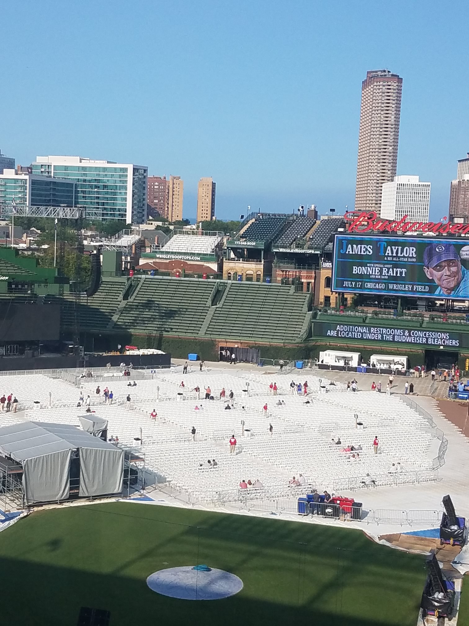 Wrigley Field Concert Seating Chart Pearl Jam Elcho Table