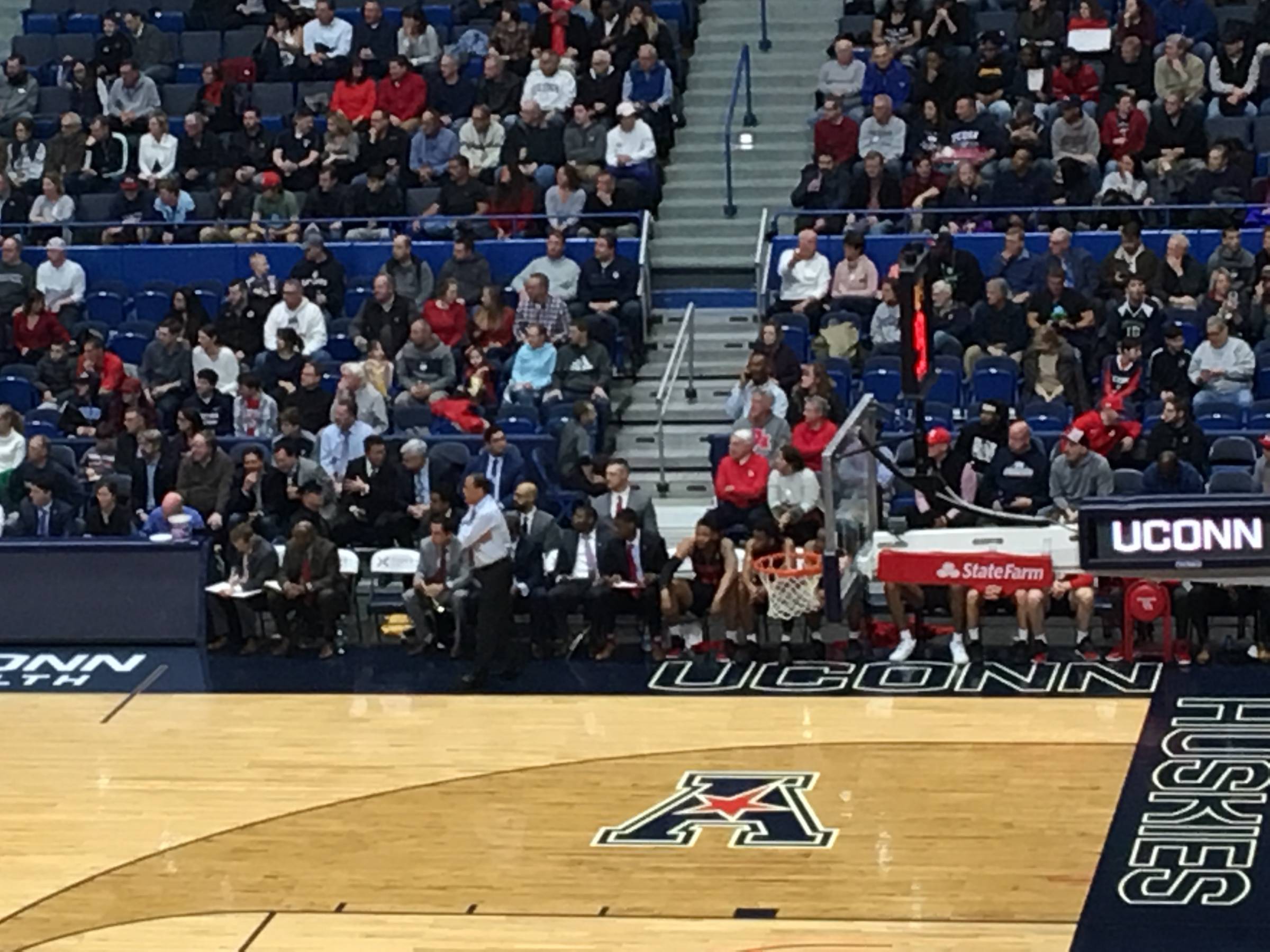 Visitor Bench at XL Center