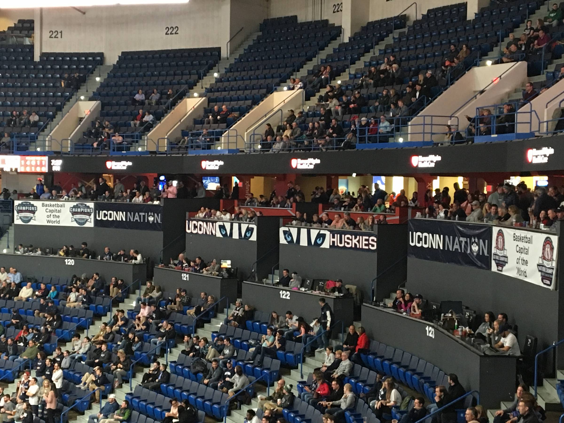 Lodge Boxes & Xfinity Center at XL Center