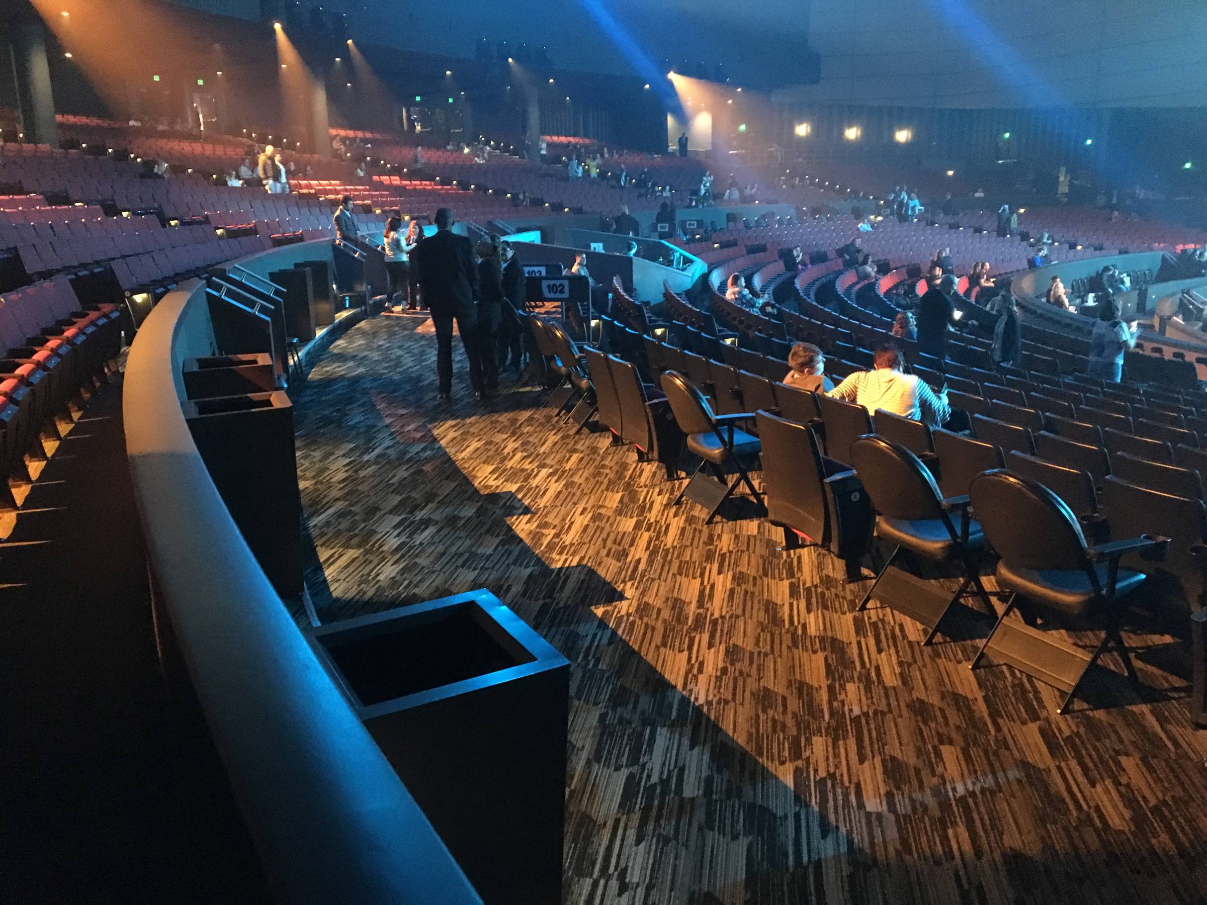 ADA Seating at Zappos Theater