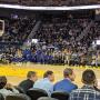 warriors bench at chase center
