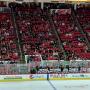visitors bench for hockey at PNC Arena